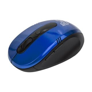 Mouse Inalámbrico 6 Botones Diestro Azul,hi-res