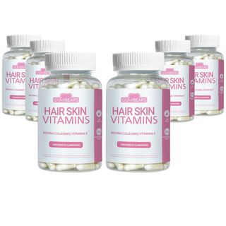 Vitaminas Hair&Skin Colágeno-Biotina 6un - GumiBears,hi-res