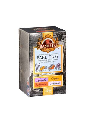 Te Negro Basilur Earl Grey Assorted Caja 20 bolsas,hi-res