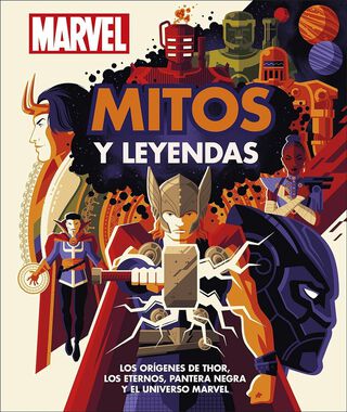 Libro Marvel Mitos y Leyendas DK,hi-res