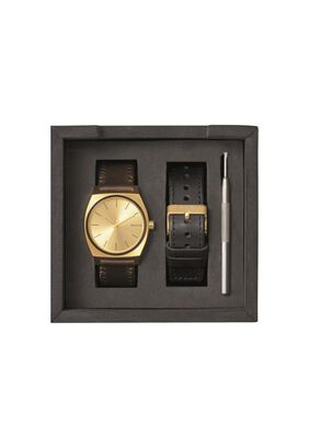 Reloj Time Teller Pack All Gold Black ,hi-res