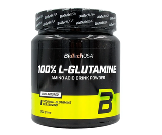 Glutamina 100 L-glutamine Biotechusa - 500gr,hi-res