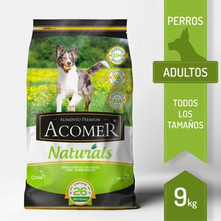 Alimento Acomer naturals perro Adulto 9kg,hi-res