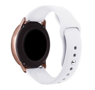 Correa Compatible Samsung Watch Active 1 & 2 Blanco 20mm,hi-res