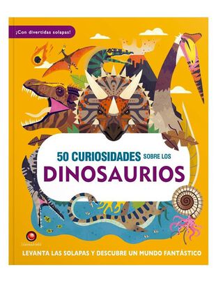 Libro 50 Curiosidades Sobre Los Dinosaurios,hi-res