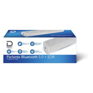 Parlante Bluetooth 5.0 + EDR Cubierta Tela Blanco,hi-res