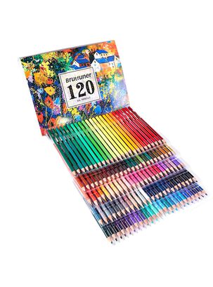 Set de 120 Lápices de Colores a Base de Aceite,hi-res