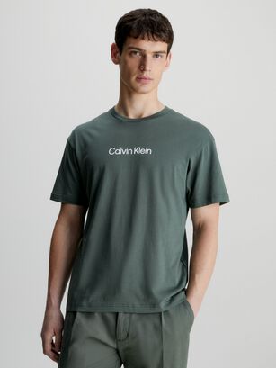 Polera Hero Logo Comfort  Verde Calvin Klein,hi-res