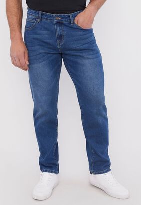 Jeans Hombre Straight Fit Clásico Azul Oscuro Corona,hi-res