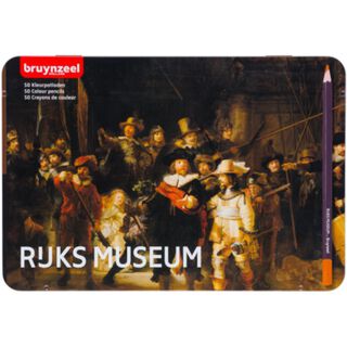 Lápices de Colores Bruynzeel Rijks Museum Set 50 Colores,hi-res