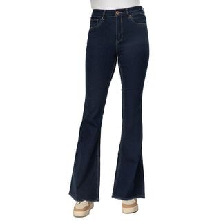 Jeans Flare Monse Azul Oscuro I Mujer Fashion'S Park,hi-res