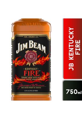 Whisky Bourbon Jim Beam Fire 750cc 1 Unidad,hi-res