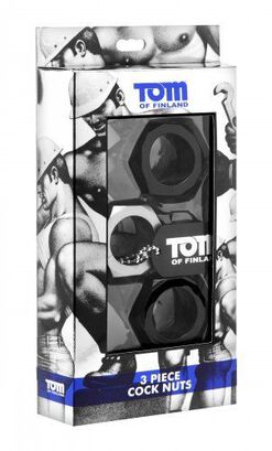 Pack CockRing Tuercas Tom of Finland,hi-res
