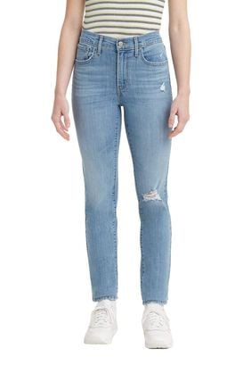 Jeans Mujer 724 High Rise Straight Azul Levis 18883-0153,hi-res