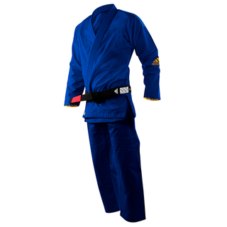 Kimono De Jiu Jitsu Response Bjj Azul Adidas,hi-res