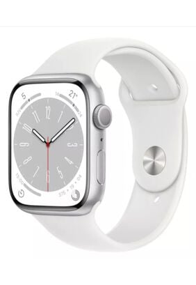 Apple Watch Series 8 GPS 45mm reloj Sport Band blanco  M/L,hi-res