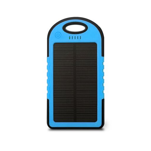 Power Bank Batería Solar 5600mah Azul - PuntoStore,hi-res