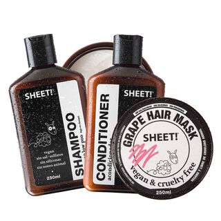 Tratamiento Pelo Dañado Shampoo Acondicionador Crema Sheet,hi-res