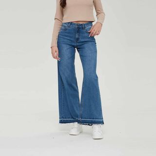 Jeans Mujer Wide Leg Wide Leg Azul Fashion´s Park,hi-res