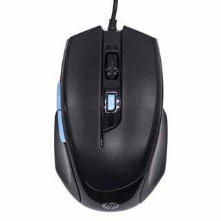 Mouse Gamer Ergonómico HP M150 (Óptico, 1600dpi, 6 Botones, USB, Negro),hi-res