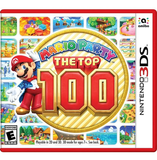 Mario Party The Top 100 - 3ds Físico - Sniper,hi-res