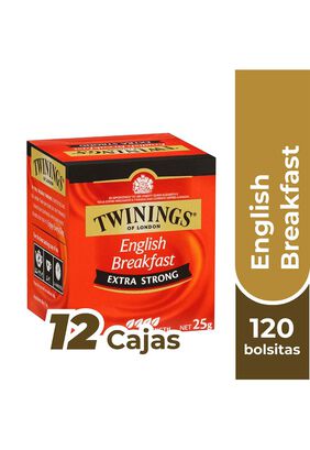 Twinings Té English Breakfast Extra Strong x120 Bolsitas,hi-res