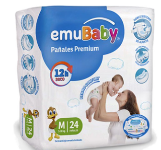 Emubaby Premium M x8 176 pañales,hi-res