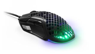 Mouse Gamer SteelSeries Aerox 5, Ultra-liviano, 9 Botones, 18000 DPI, Negro,hi-res