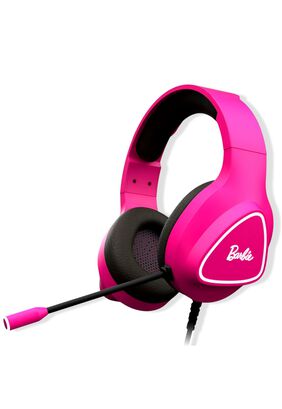 Audífonos Gamer de Barbie Rosados KROM KHALI Multiplataforma,hi-res
