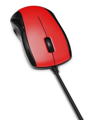 Mouse Optico USB Mowr-101 Rojo,hi-res