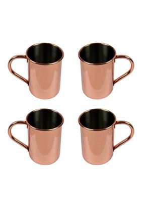 Set 4 Mugs Cobrizados,hi-res