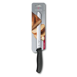 Cuchillo para pan Swiss Classic negro Victorinox,hi-res