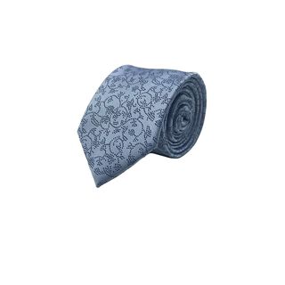 Corbata Celeste Textura Azul Microfibra 7 cm,hi-res