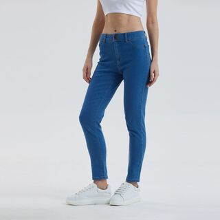 Jeans Mujer Skinny Push Up Azul Fashion´s Park,hi-res