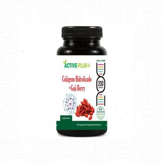 Colageno Hidrolizado + Goji Berry 200 Cápsulas De 500mg,hi-res