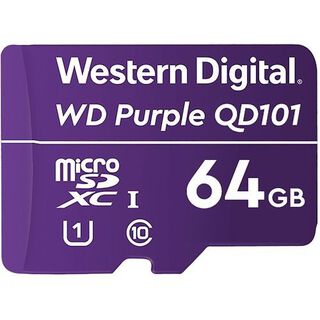 Protege tus Historias: WD PURPLE QD101 MICROSD 64GB,hi-res