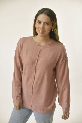 Sweater Oversize Rosado Alexandra Cid,hi-res