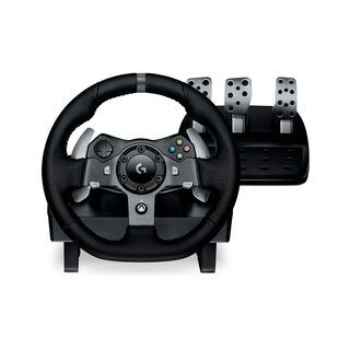 Logitech G923 Volante y Pedales para PS4/PS5/PC + Guantes de Carreras