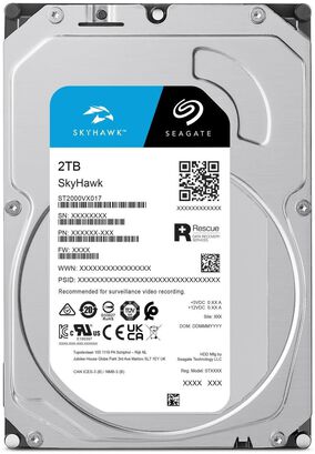 Disco duro interno Seagate SkyHawk 2TB PC/DVR/NVR Vigilancia [ ST2000VX017 ],hi-res