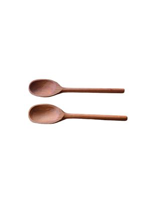 Set 2 cucharas de madera para servir,hi-res