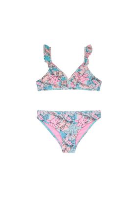 Traje de Baño Teens Niña Bikini UV30+ H2O Wear Coral,hi-res