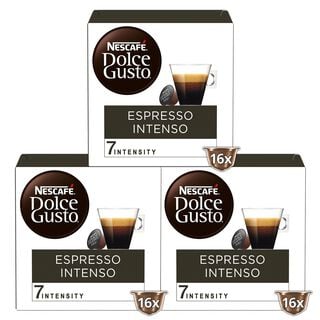 NESCAFÉ Dolce Gusto Espresso Intenso - x3 pack de 30 cápsulas Total: 90