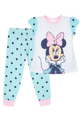 Pijama Niña Minnie Thinking On Celeste Disney,hi-res