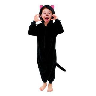 Disfraz gato negro para niño 7-9 años,hi-res
