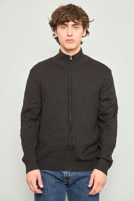 Sweater casual  negro boss talla Xl 618,hi-res
