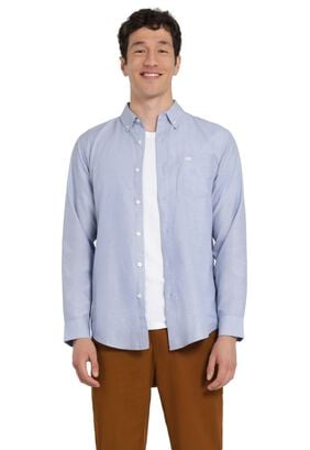 Camisa Hombre Woven Refine Regular Fit Azul 52798-1175,hi-res