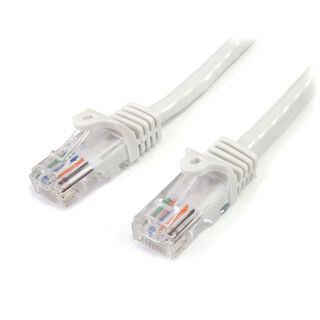 Cable de Red de 50cm Blanco Cat5e Ethernet RJ45,hi-res