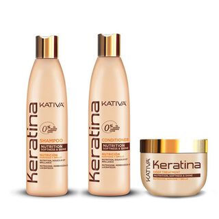 Kit capilar shampoo acondicionador tratamiento keratina,hi-res