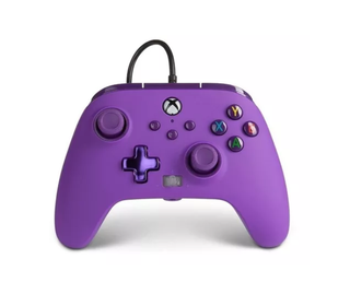 Control Powera Enhanced Wired - Purple - Xbox Sx|s - Sniper,hi-res