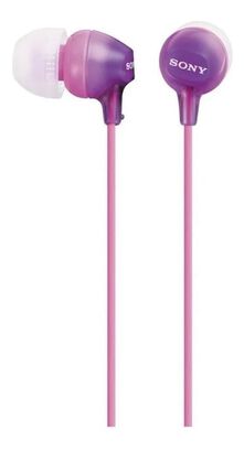 Audífonos in-ear Sony EX Series MDR-EX15AP púrpura,hi-res